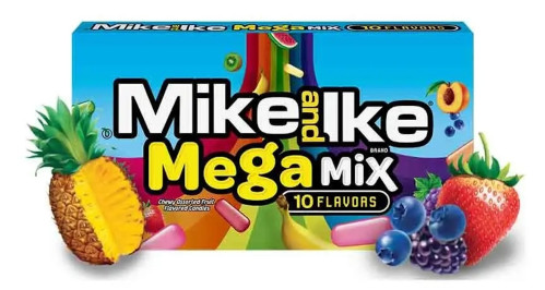 detail Mike and Ike Mega Mix 120 g