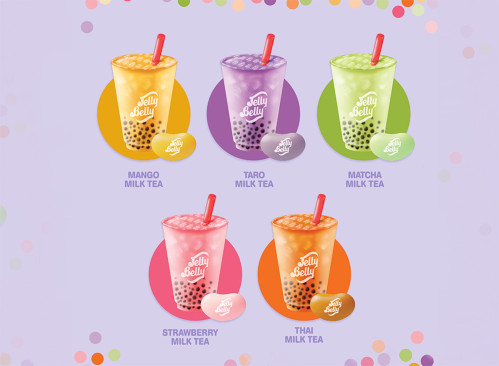 detail Jelly Belly Bubble Tea Gift Edition 125 g