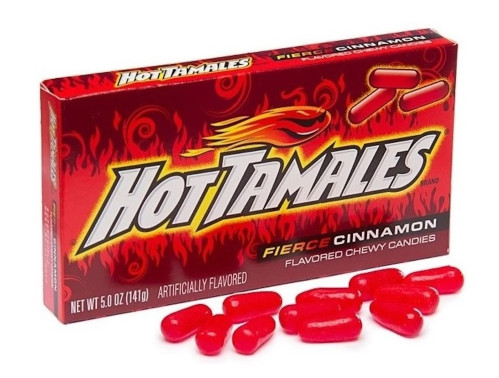 detail Hot Tamales Fiece Cinnamon 120 g