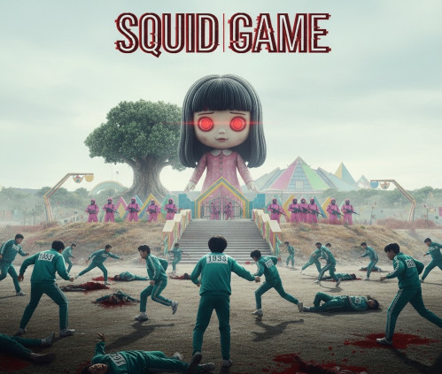 detail Yummer's Squid Game Pistachio 300 g (MHD - 07.02.2026)