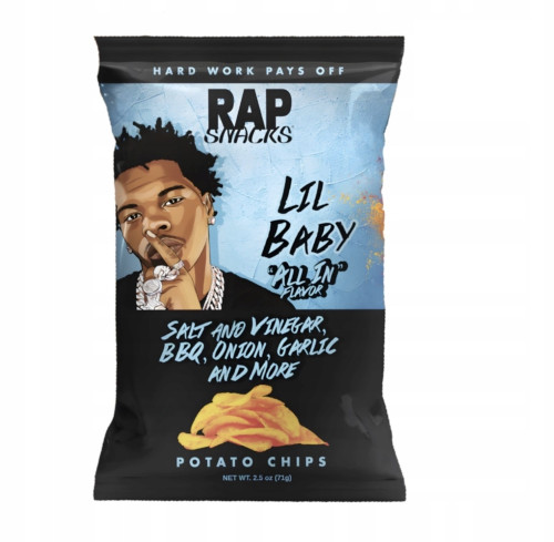 detail Rap Snacks Lil Baby Garlic Oninon 71 g