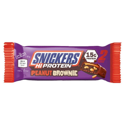 detail Snickers HI Protein Peanut Brownie 50 g