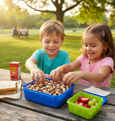 detail Reeses Puffs Cereals 326 g (MHD - 27.10.2025)