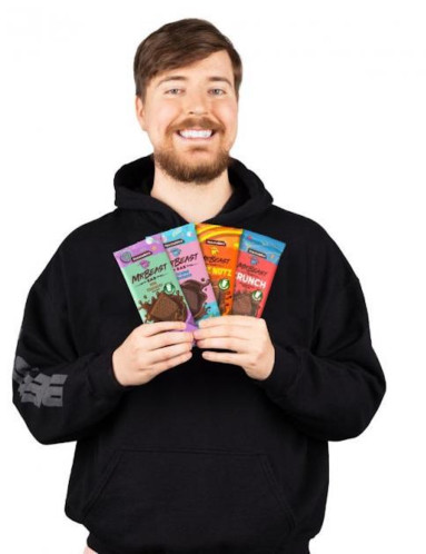 detail MrBeast Milk Chocolate 60 g