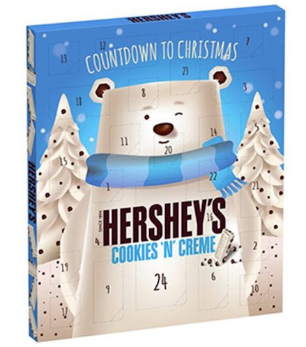 detail Hershey´s Cookies´n´Creme Advent Calendar 205 g