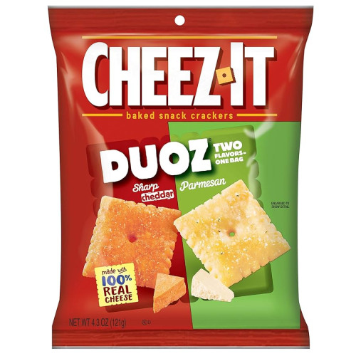 detail Cheez-It Duoz Cheddar Parmesan 121 g