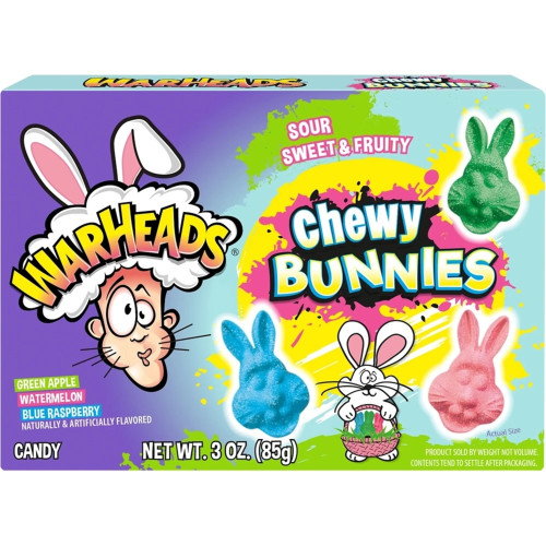 detail Warheads Chewy Bunnies 85 g