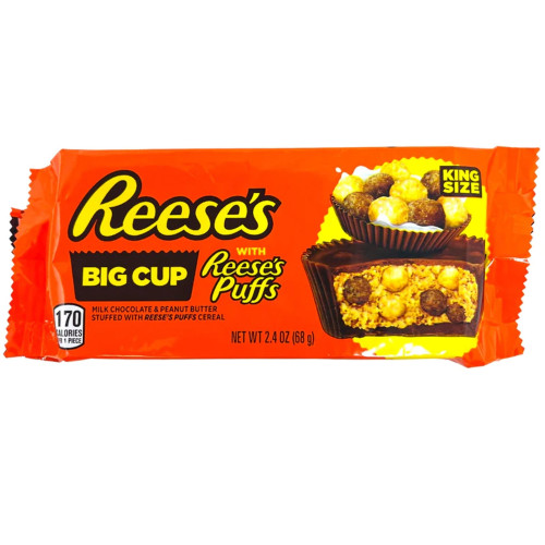 detail Reese´s Big Cup with Puffs King Size 68 g