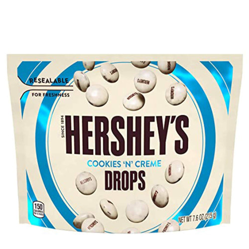 detail Hershey´s Cookies´n´Cream Drops 215 g
