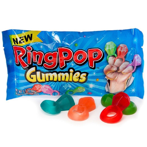detail Ring Pop Gummies 48 g - MHD 20.10.2024