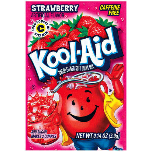 detail Kool-Aid Sachet Strawberry 3,9 g