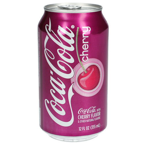 detail Coca Cola Cherry 355 ml