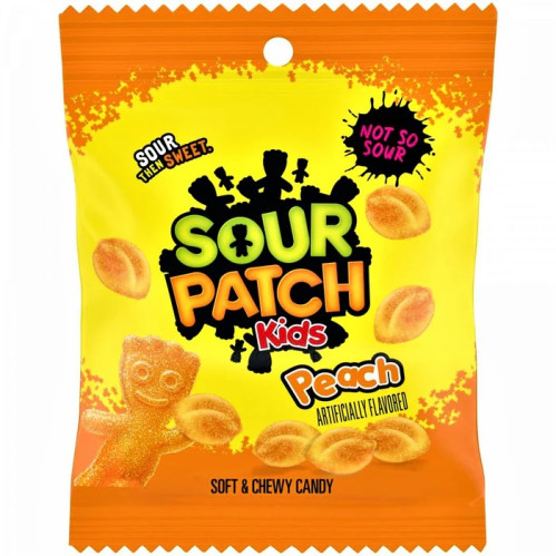 detail Sour Patch Kids Peach 102 g (MHD - 29.07.2025)