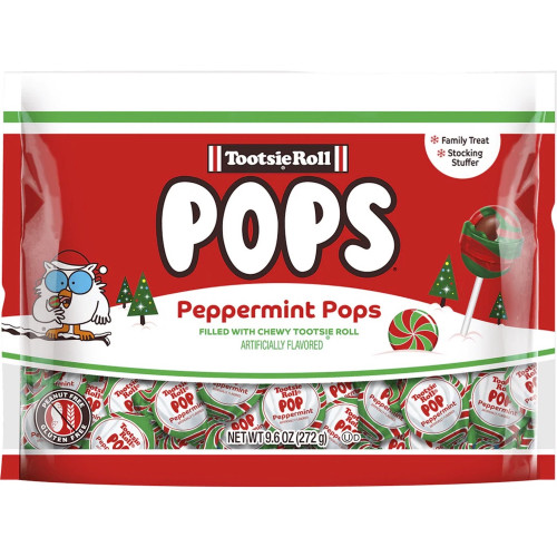 detail Tootsie Roll Peppermint Pops 272 g