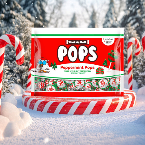 detail Tootsie Roll Peppermint Pops 272 g