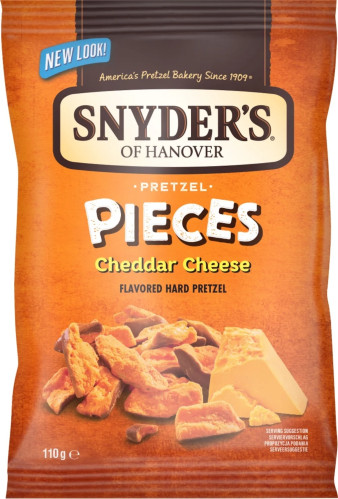 detail Snyder's Pieces Cheddar Cheese 110 g