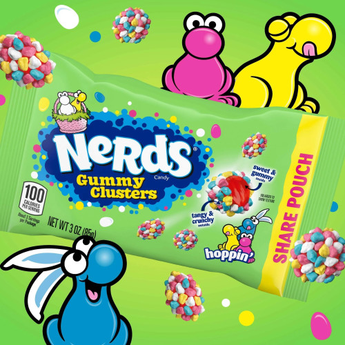 detail Nerds Gummy Clusters Hoppin 85 g