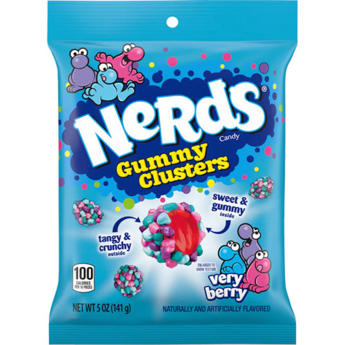 detail Nerds Gummy Clusters Very Berry 141 g