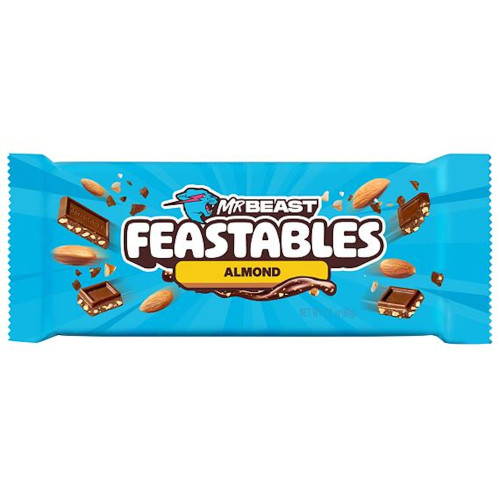 detail MrBeast Feastables Almond 60 g