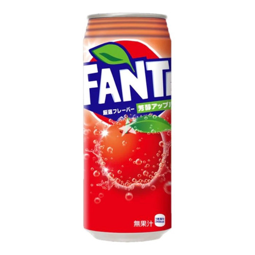 detail Fanta Rich Apple Japan 500 ml (MHD - 31.08.2025)