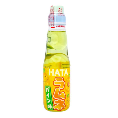 detail Hata Ramune Pineapple Soda 200 ml