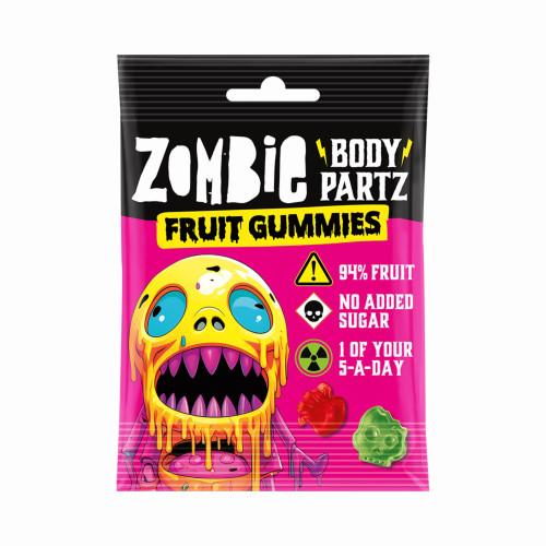 detail Zombie Fruit Gummies Body Partz 35 g