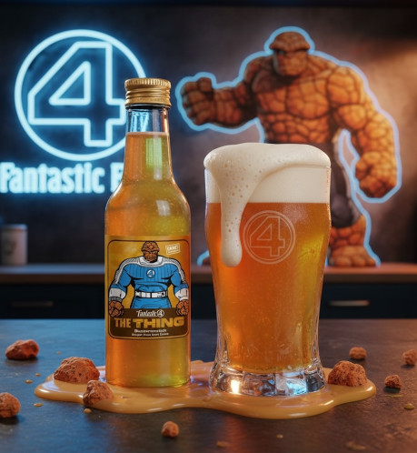 detail Fantastic 4 The Thing Butterscotch Beer 330 ml