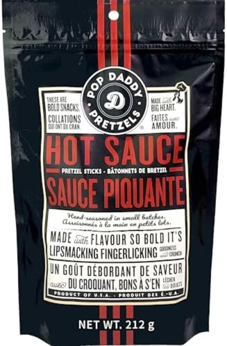 detail Pop Daddy Hot Sauce Pretzel 212 g