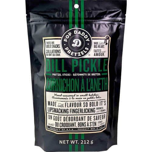 detail Pop Daddy Dill Pickle Pretzel 212 g