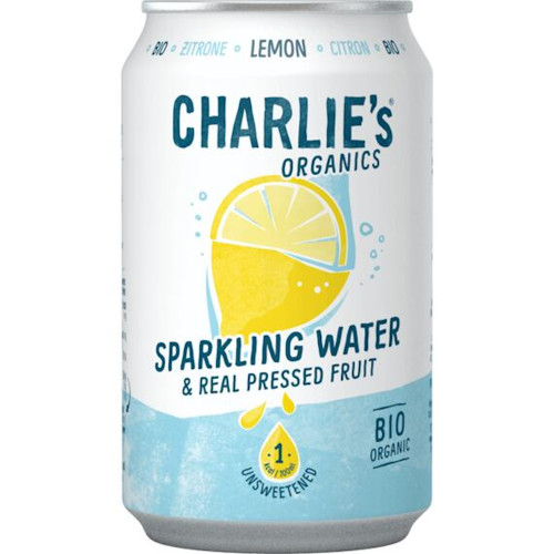 detail Charlie's Organics Lemon 330 ml