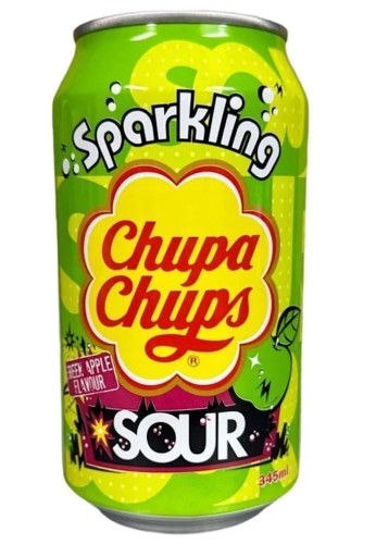 detail Chupa Chups Sour Apple 345 ml